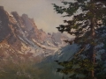 Jezioro u podnóża gór F. Kohlschmidt