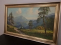 Widok na Śnieżkę Górski pejzaż Karkonosze