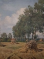 Wiejski pejzaż Willy Krapoth