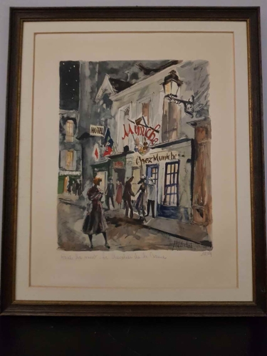 Montmartre w Paryżu Franz Herbelot