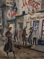 Montmartre w Paryżu Franz Herbelot