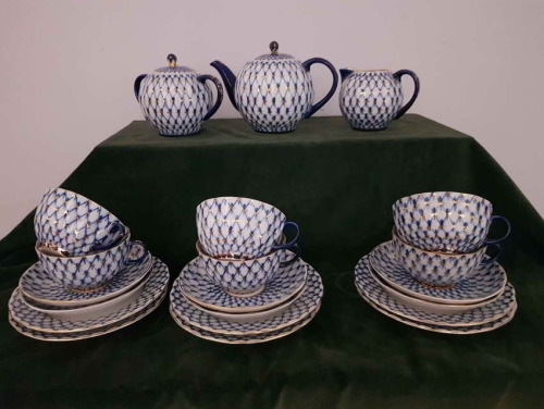 Serwis do herbaty ŁOMONOSOW