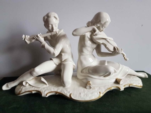 PARA  MUZYKANTÓW   CARL  WERNER  HUTSCHENREUTER