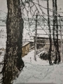 LUIGI KASIMIR CORTINA 1925 ORYGINALNA GRAFIKA