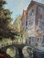 KWIACIARKI PRZY KANALE W AMSTERDAMIE GERHARD DICKMEIS