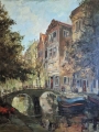 KWIACIARKI PRZY KANALE W AMSTERDAMIE GERHARD DICKMEIS