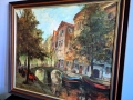 KWIACIARKI PRZY KANALE W AMSTERDAMIE GERHARD DICKMEIS