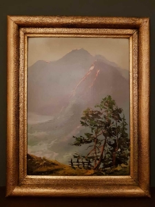Hans Kaluska.  Pejzaż górski.