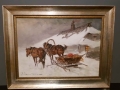 Ignacy Zygmuntowicz. Konny postój.