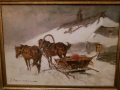 Ignacy Zygmuntowicz. Konny postój.