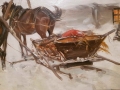 Ignacy Zygmuntowicz. Konny postój.