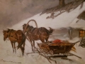 Ignacy Zygmuntowicz. Konny postój.